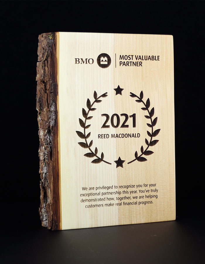 Vancouver Award Eco-friendly Financial Tombstone